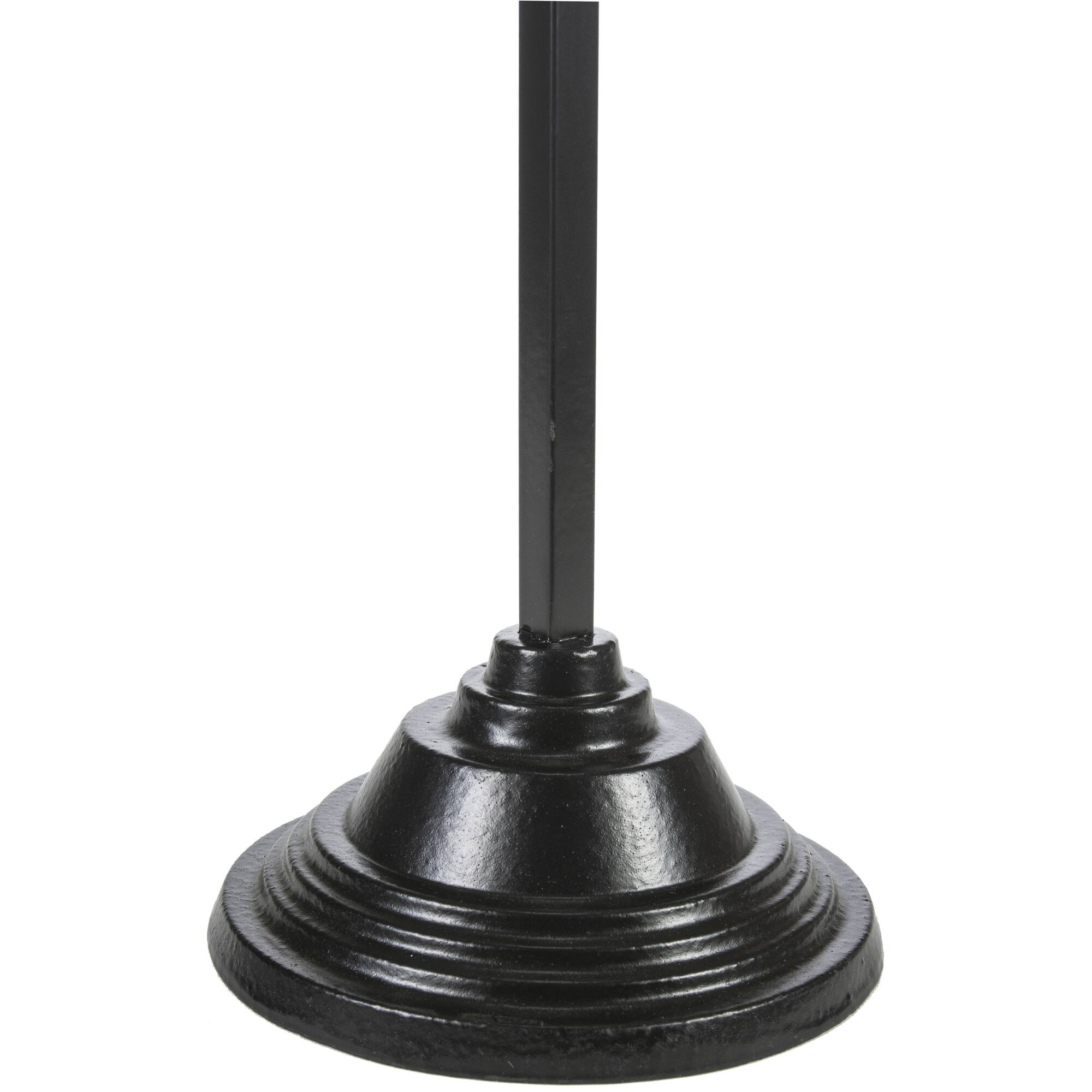 Panacea 29.5" Black Wreath Stand